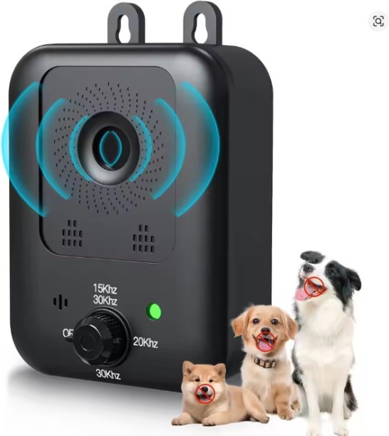 fantasy town Dog Repeller ,Ultrasonic Electronic Smart Dog Repeller Portable Outdoor Anti-Dog Bite Device High-Power Bark Stopper & Pet Control Tool Plastic Training Aid For Dog