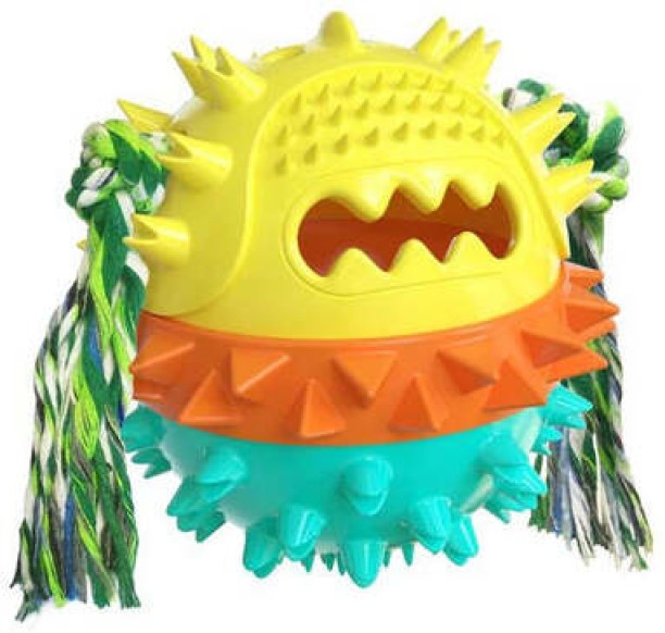 Iconix Bouncy Food Dispensing Ball Rubber Ball For Dog