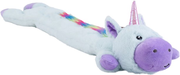 Outward Hound Longidudes Unicorn Polyester Plush Toy For Dog