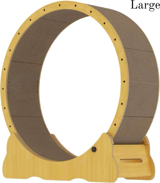 Premium Paws Cat Running Treadmill Wooden Tough Toy For Cat