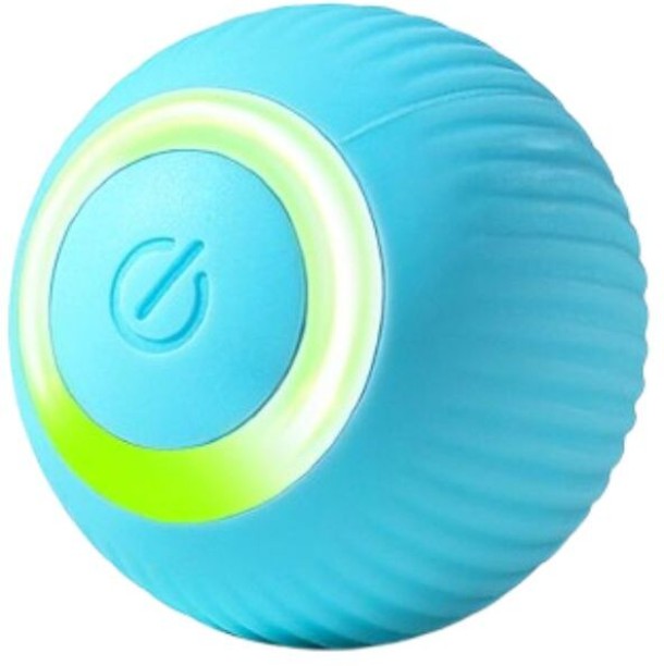 HabiTech Interactive Cat Ball Toy, Intelligent Cat Toys with LED Lights, Automatic Moving Rolling Ball for Indoor Kitten, Kitten Automatic Toy Silicone Ball For Cat