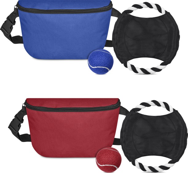 Altitude Champ Pet Set - Red OR Blue- Rubber, Nylon Ball, Frisbee For Dog