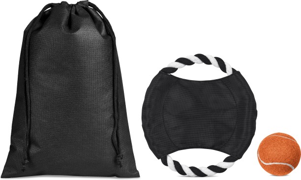 Altitude Benji Pet Set- Nylon, Rubber Ball, Frisbee For Dog