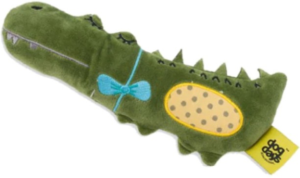 Dog Days Sleepy Crocodile Polyester Plush Toy For Dog