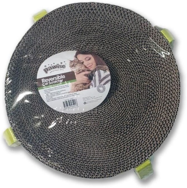 Pawise Reversible Cat Scratching Board Paper Tough Toy For Cat