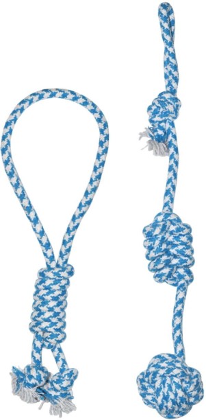 Grants 3 Knot Rope & Ball Cotton Training Aid For Dog