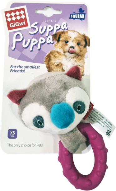 GiGwi XS Koala Squeaky Polyester Plush Toy For Dog