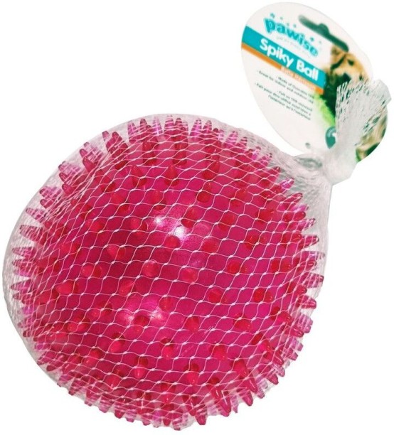 Pawise Spikey Plastic Ball, Rubber Toy For Dog