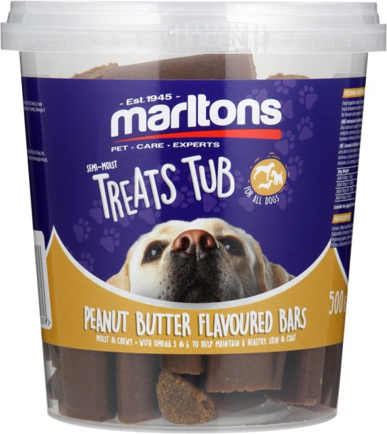 Marltons Semi-Moist Peanut Butter Flavoured Bars Peanut Butter NA Treat