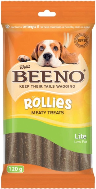 Beeno Rollies Meaty Treat Rolls Lite Beef NA Treat
