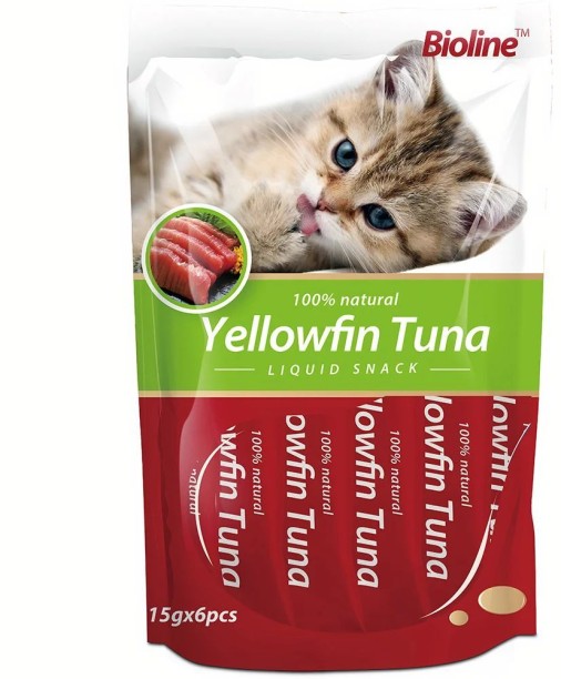 Bioline Liquid Snack – Sachet Treat Yellowfin Tuna Smoothie Treat