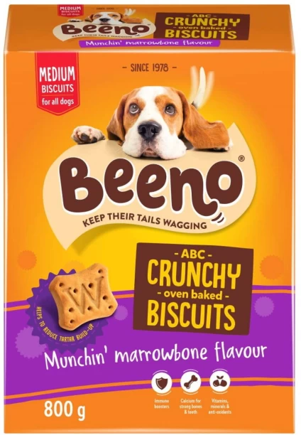 Beeno Medium Crunchy Marrowbone Biscuit Treat