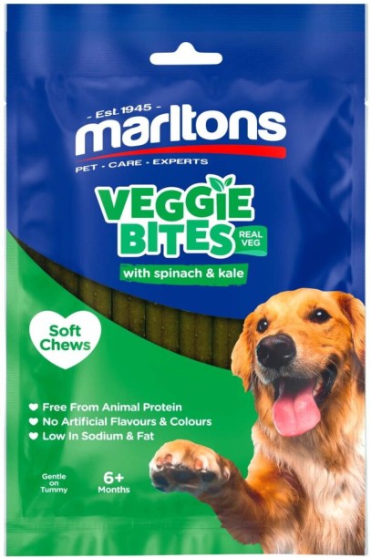 Marltons Veggie Bites Spinach, Kale NA Treat