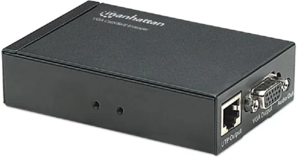 Manhattan Black 177344 Headphone Adapter