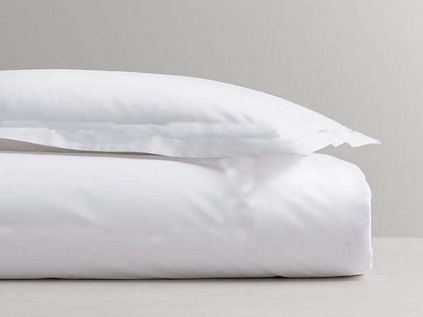 Rey's fine linen Plain Cotton Filled Flap Continental Size Pillow Protector