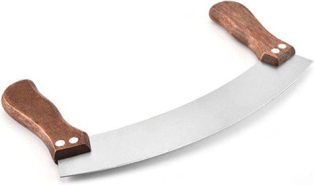 top sale trader Pizza Cutter Sharp Stainless Steel Rocker Pizza Cutter