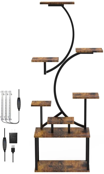 Cart In Mart Stand Indoor Plant Container Set