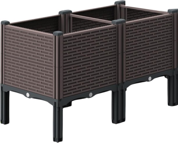 Shopnmore Stand Outdoor Plant Container Set