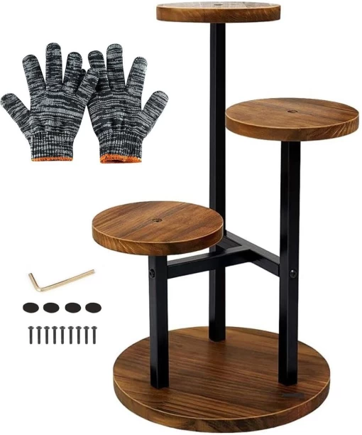 Cart In Mart Stand Indoor Plant Container Set