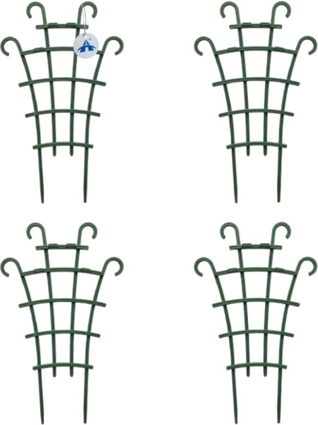 ALANES 4 Pack Stackable Plant Trellises for Climbing Plants Plant Straightener