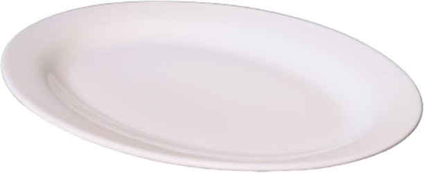 Crockery Centre Platter 39x29cm Oval Porcelain Tray