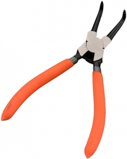 HARDEN Circlip Plier Internal Bent Jaw 7" (170mm) Circlip Plier