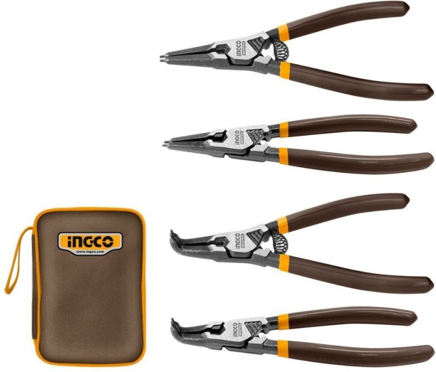 INGCO Circlip Plier 180mmSet 4Pc Circlip Plier