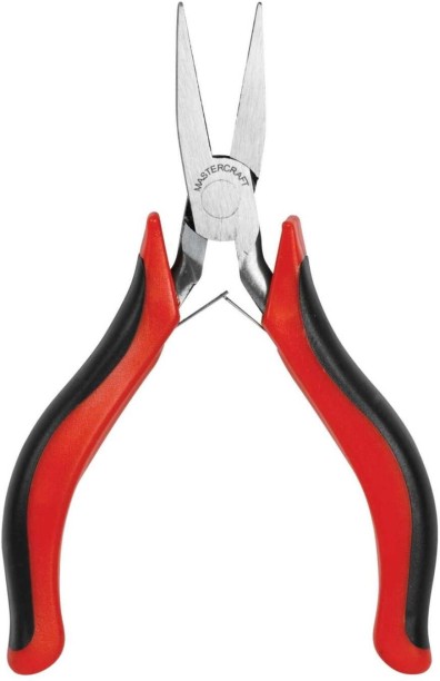 Mastercraft Flat Mini Pliers Needle Nose Plier