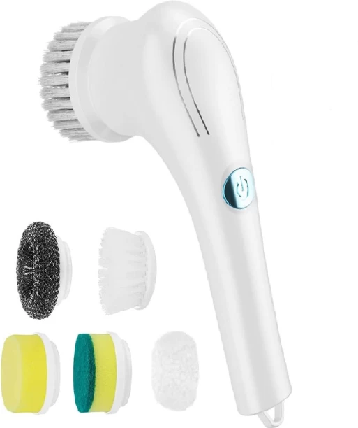 Ashcomonline Electric Cleaning Brush 5 In 1 Pool Brush