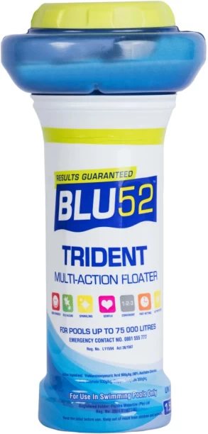 Blu52 Trident Multi-Action Floater Chlorine Pool Cleaner