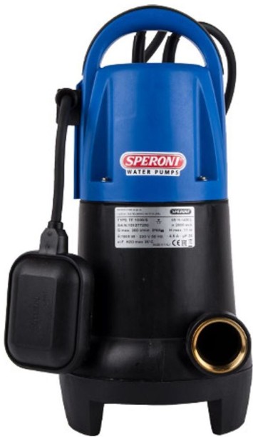 Speroni Plastic Drain Pump - 1.0KW 230V 32mm Sand Filter Pump