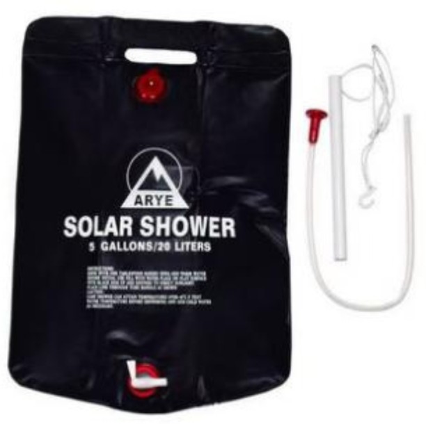 ARYE 20L Solar Heating Camping Shower Bag Solar Powered Portable Shower
