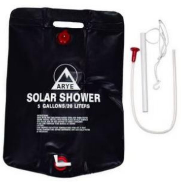 Arye U25-22-7 Solar Powered Portable Shower
