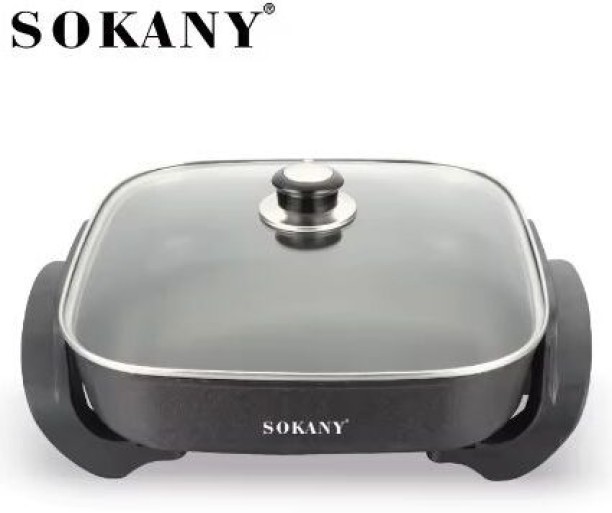Sokany Electric Fry Pan SK-2005 Pan with Lid 2 L capacity