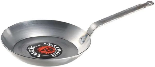 Turk Professional Frying Pan - High Edge, Flat handle with Hanging Hole Pan 2 L capacity 20 cm diameter
