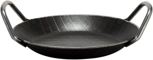 Turk Frying Grilling Serving Pan with 2 handles Pan 3 L capacity 24 cm diameter