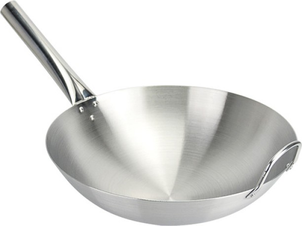 3Clicks 39CM diameter with Metal Grip Wok 4.5 L capacity
