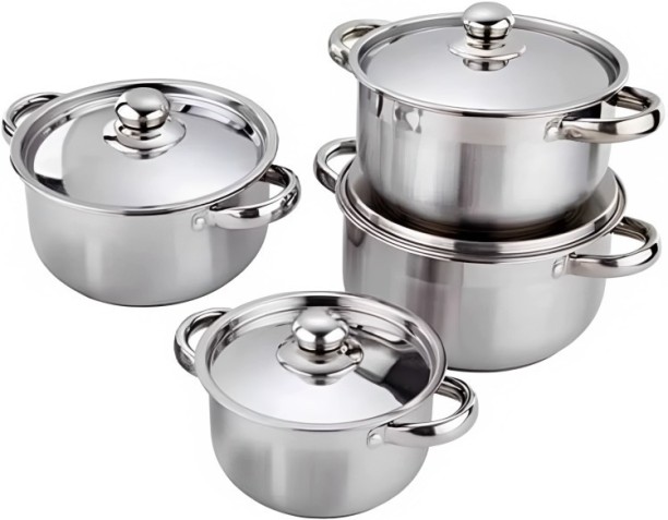 sisa ggbn7877 Pot Set with Lid 2 L capacity