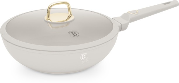 Berlinger Haus Titan Pro Coating - Sahara Wok with Lid 1 L capacity 28 cm diameter