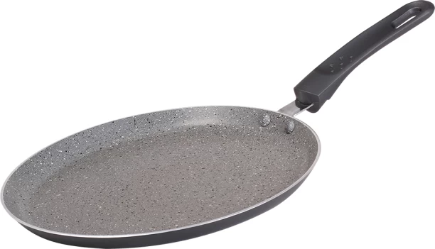 Blaumann Marble Coating Pancake with Turner - Gray Pan 0.7 L capacity 24 cm diameter