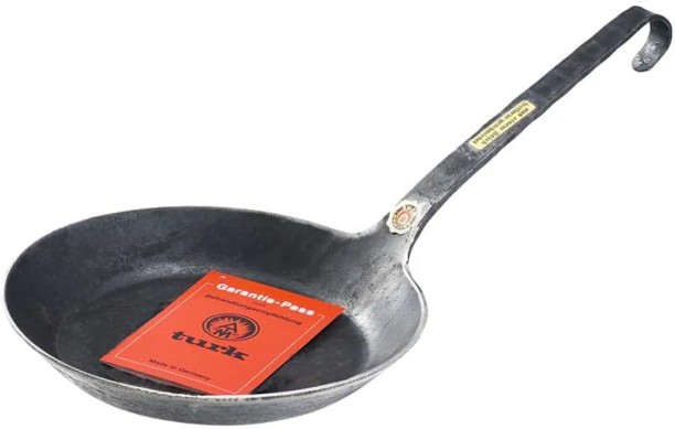 Turk Fully Forged Iron Frying Grilling Pan Pan 3 L capacity 28 cm diameter