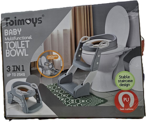 Toimoys Baby Multifunctional Bowl 3 IN 1 Potty Seat