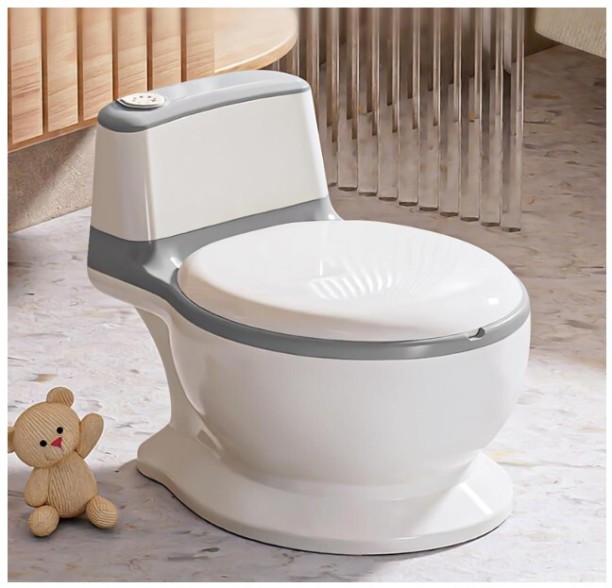 R AND E Musical Potty Training Toilet With Toilet Paper Holder Potty Seat