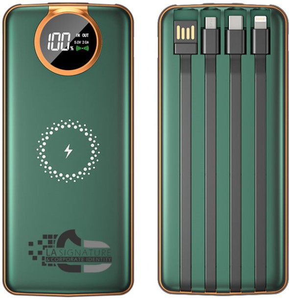 LAS 10000 mAh Wired & Wireless Power Bank