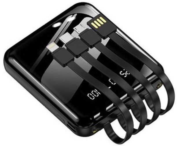 Slim Power Bank 20000 mAh 10 W Wired & Wireless Power Bank