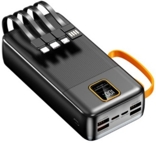 Powerbank with cables 30000 mAh Power Bank