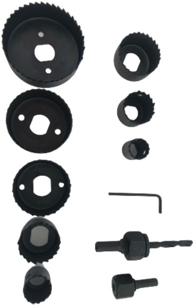 lilhe 11 Piece Hole Saw Kit set Hole Saw