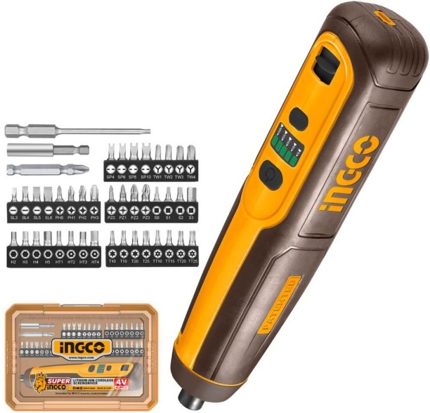 Ingco Cordless Screwdriver 4V Screwdriver
