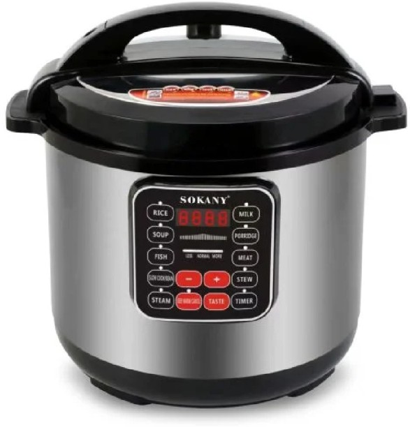 SOKANY Touch Function Pressure Cooker SK-2404 1600W 13 L Pressure Cooker