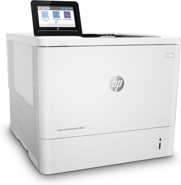 HP 7PS84A LaserJet M611dn Print USB Energy Duplex Single Function Laser Printer